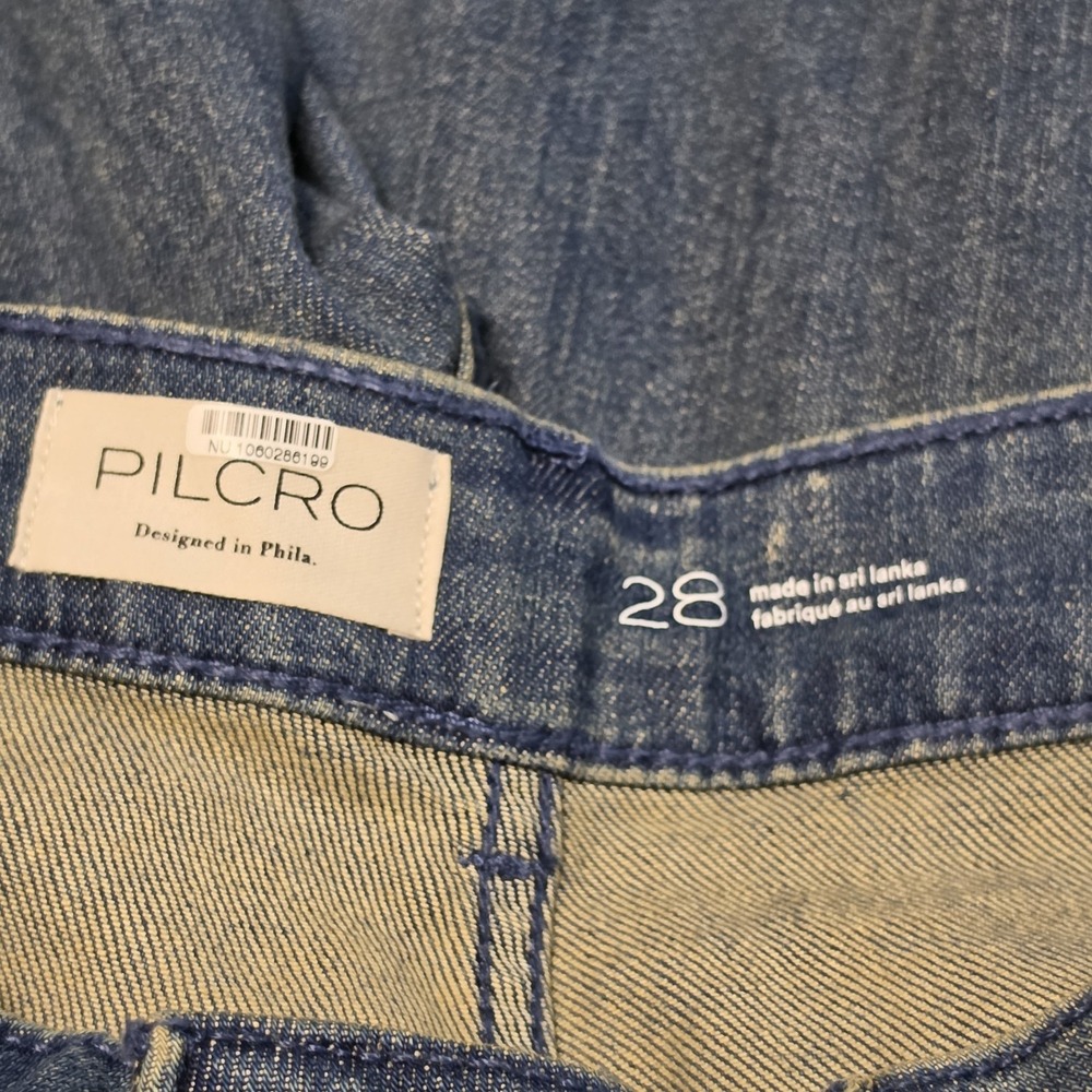 Pilcro Pleated High Rise Balloon Leg Jeans sz 28 NWT Anthropologie Denim Trouser - Picture 9 of 12